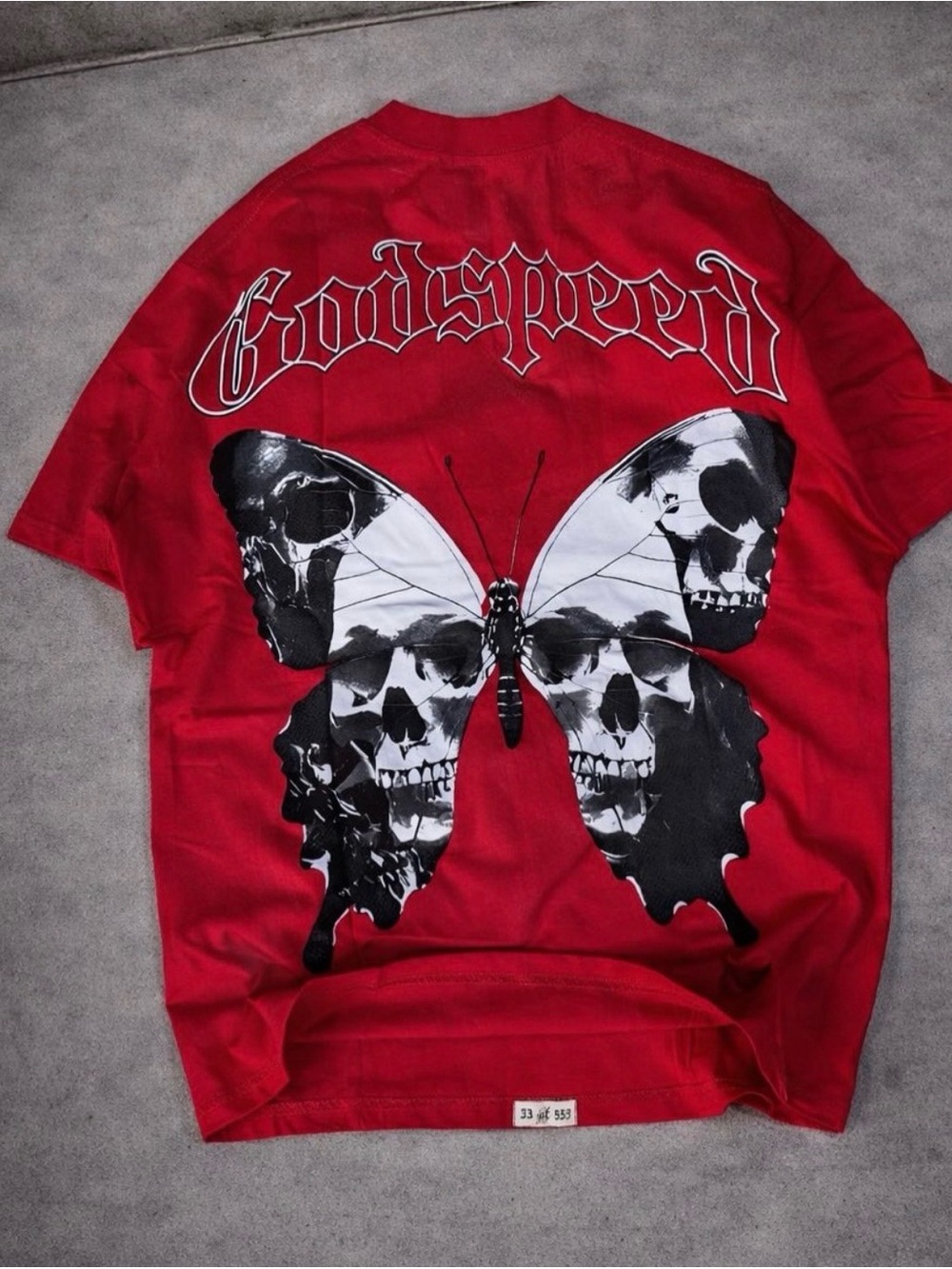 Godspeed Butterfly Effect T-shirth red Men’s